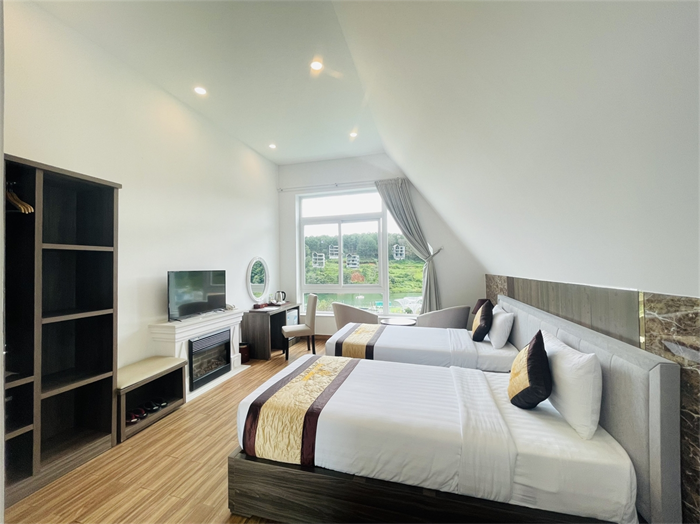 Villa 04 Phòng Ngủ Hướng Hồ